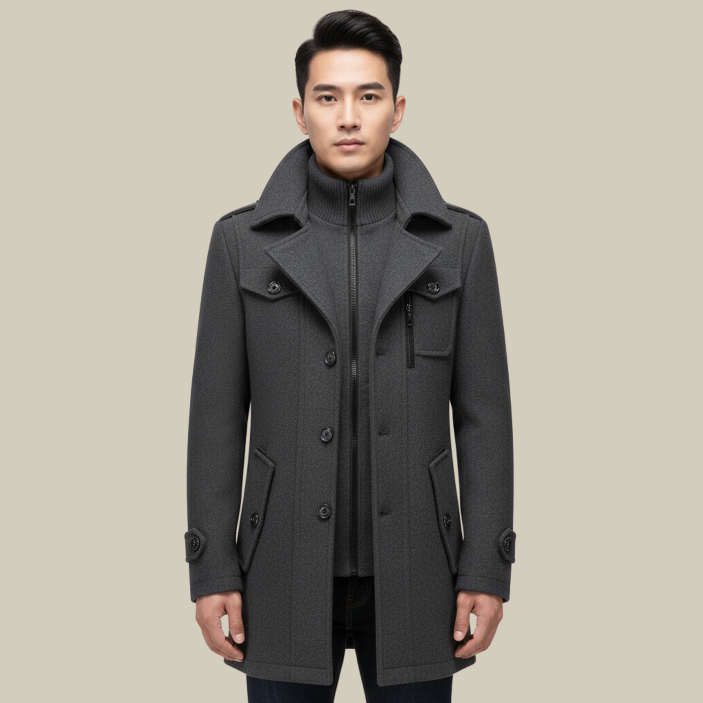 Claus – Eleganter Wintermantel