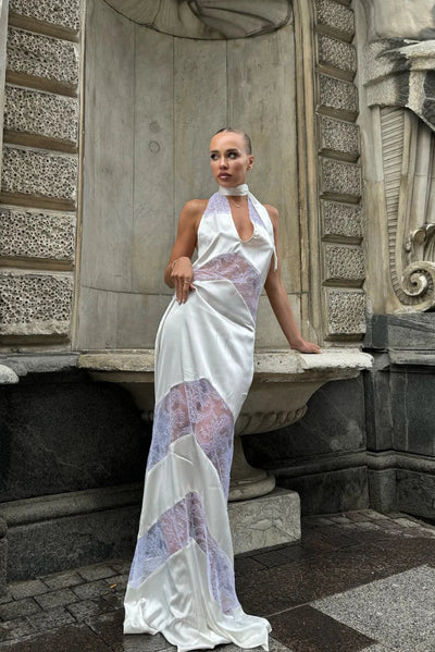 Lara | Maxikleid Sommer mit Zarten Spitzen für Damen 6