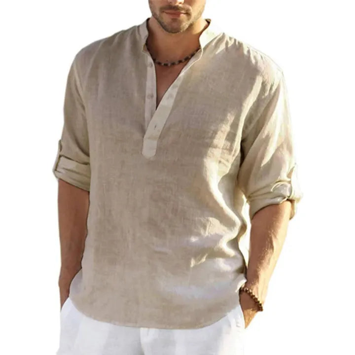 Jack | Naturfaser Relaxed Fit Freizeithemd