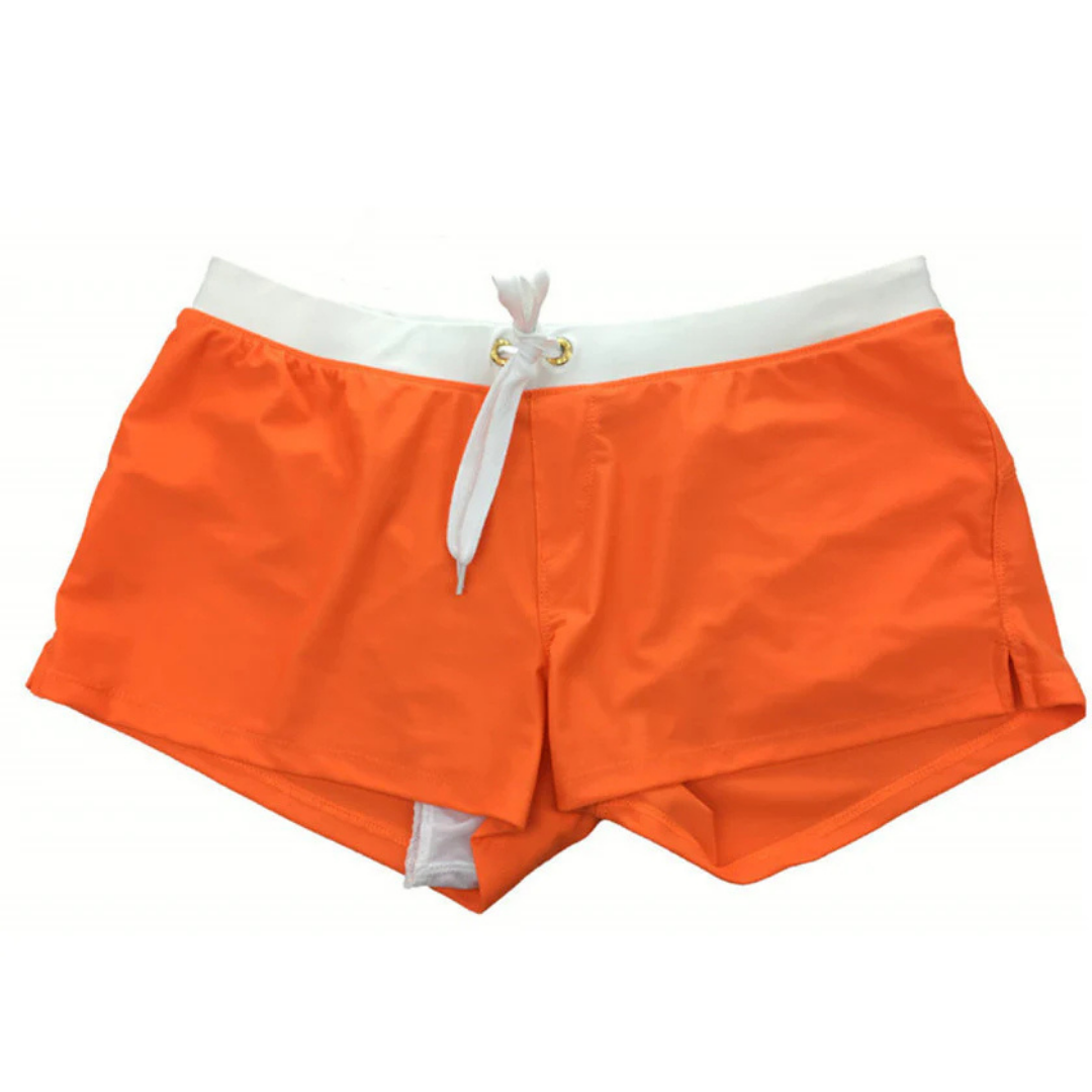 Lucas | Herren Badehose Schnelltrocknend mit Verstellbarem Bund