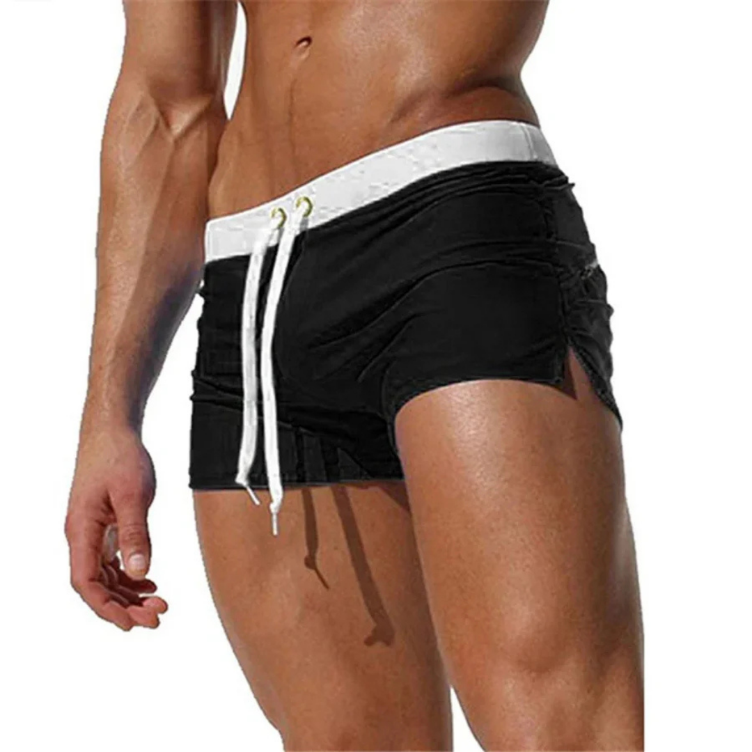 Lucas | Herren Badehose Schnelltrocknend mit Verstellbarem Bund
