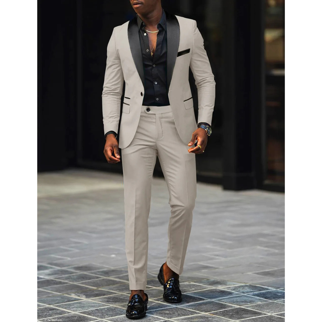 Cesare | Slim Fit Anzug Set Elegantes Hochzeitsanzug