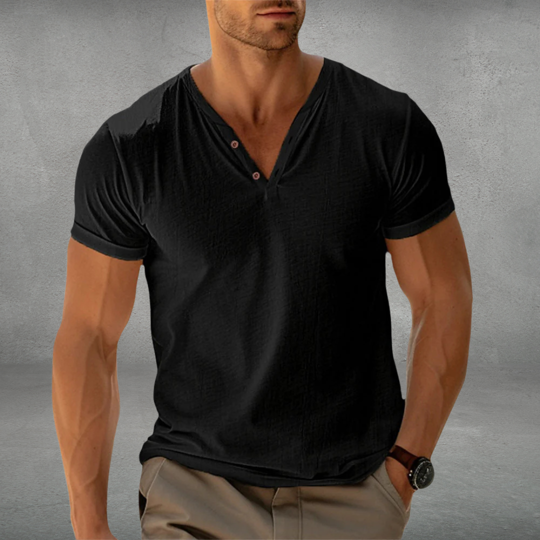 Florian | Polo Shirt aus Atmungsaktiver Baumwolle, Slim Fit, Knitterfrei 1+1