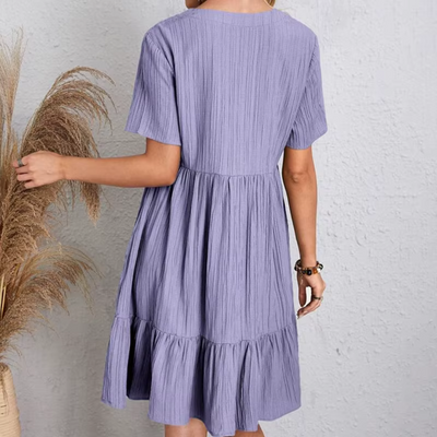 Julia | Fließendes & schmeichelhaftes Plisseekleid