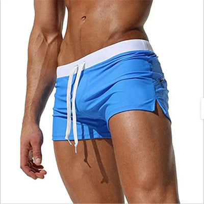 Lucas | Herren Badehose Schnelltrocknend mit Verstellbarem Bund