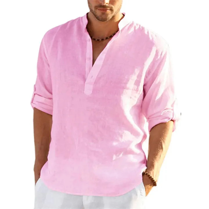 Jack | Naturfaser Relaxed Fit Freizeithemd