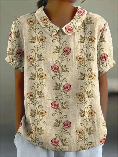 Variant image for Greta | Damen Top – Lässiges Kurztop für Stil und Komfort-5