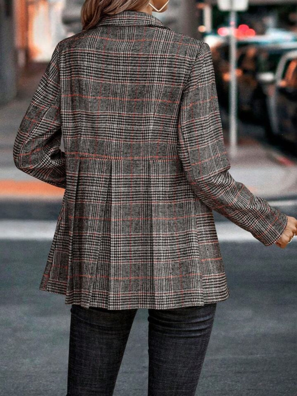 Carola | Karierter Blazer