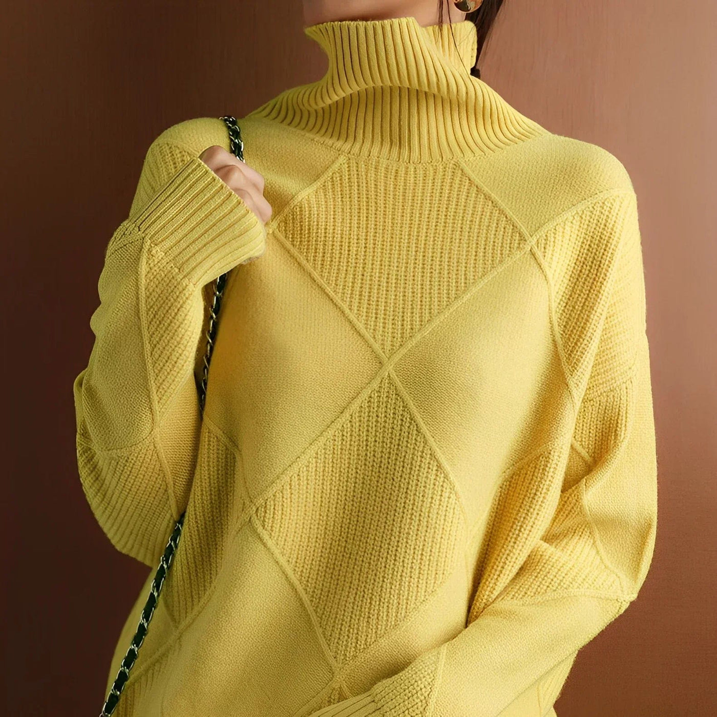 Sophia | Kaschmir-Rollkragenpullover
