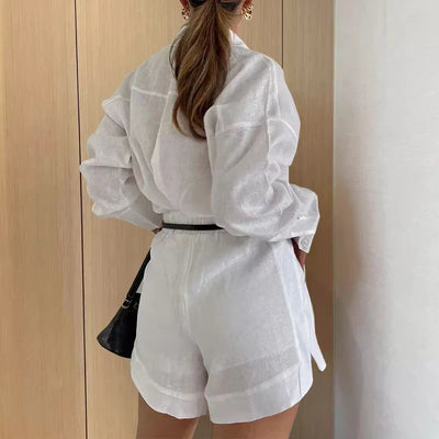 Lila | 2-teiliger Sommeranzug für Damen