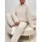 Lea | Warmes Winter-Kapuzenpulli-Hosen-Set