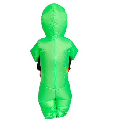 Lucas | Aufblasbares Alien Kostüm für Halloween und Fasching