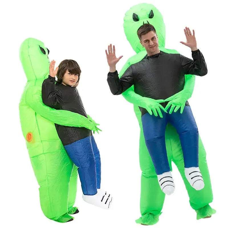 Lucas | Aufblasbares Alien Kostüm für Halloween und Fasching