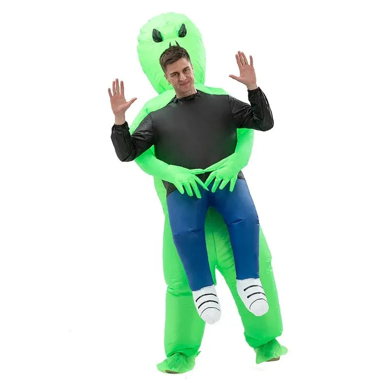 Lucas | Aufblasbares Alien Kostüm für Halloween und Fasching