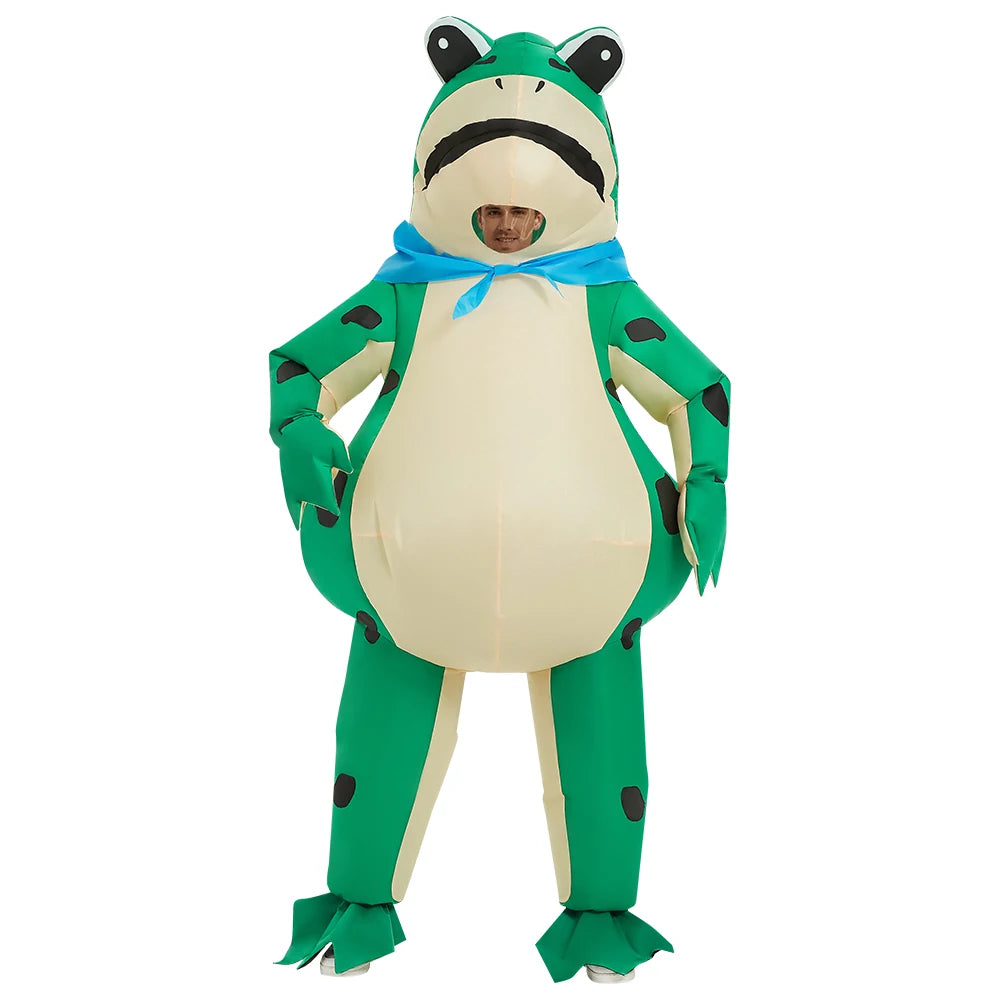 Felix | Aufblasbares Frosch Kostüm für Halloween