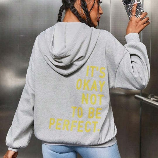 Sabrina | Stylischer Bedruckter Oversize Hoodie