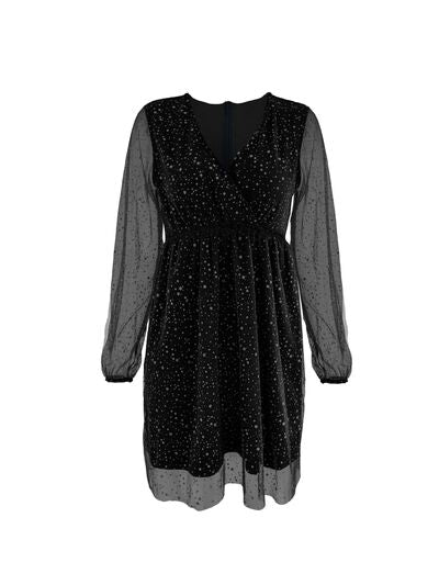 Bella | Elegantes festliches Kleid mit V Ausschnitt