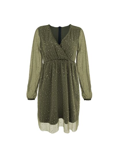 Bella | Elegantes festliches Kleid mit V Ausschnitt