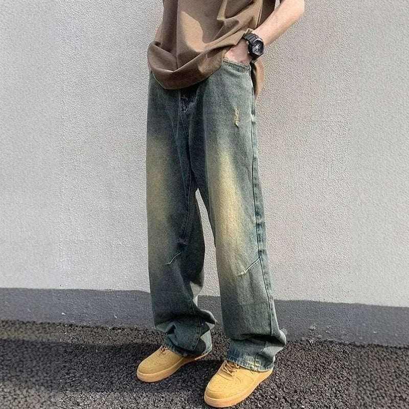 Christian | Bequeme Lange Baggy Jeans