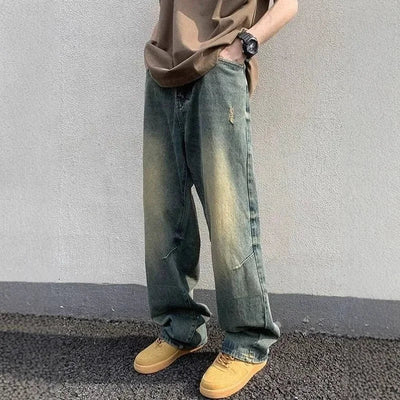 Christian | Bequeme Lange Baggy Jeans