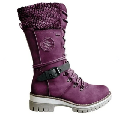 Melanie | Bequeme Winterstiefel mit seitlichem Reißverschluss
