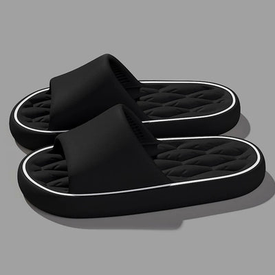 Harry | Bequeme Unisex Hausschuhe mit Offener Zehenpartie