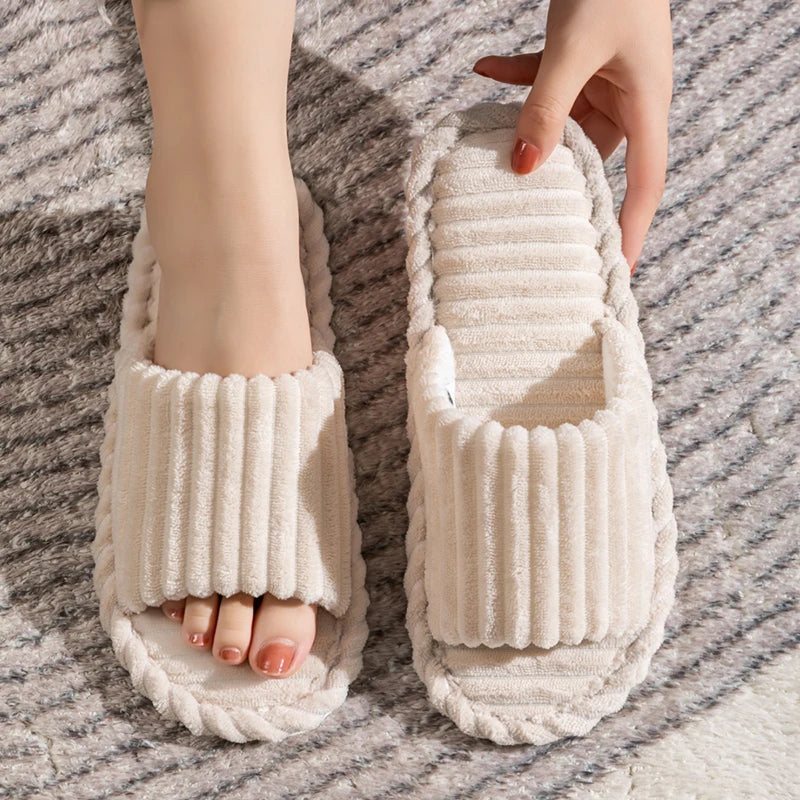 Juliane | Bequeme Unisex offener Spitze Hausschuhe