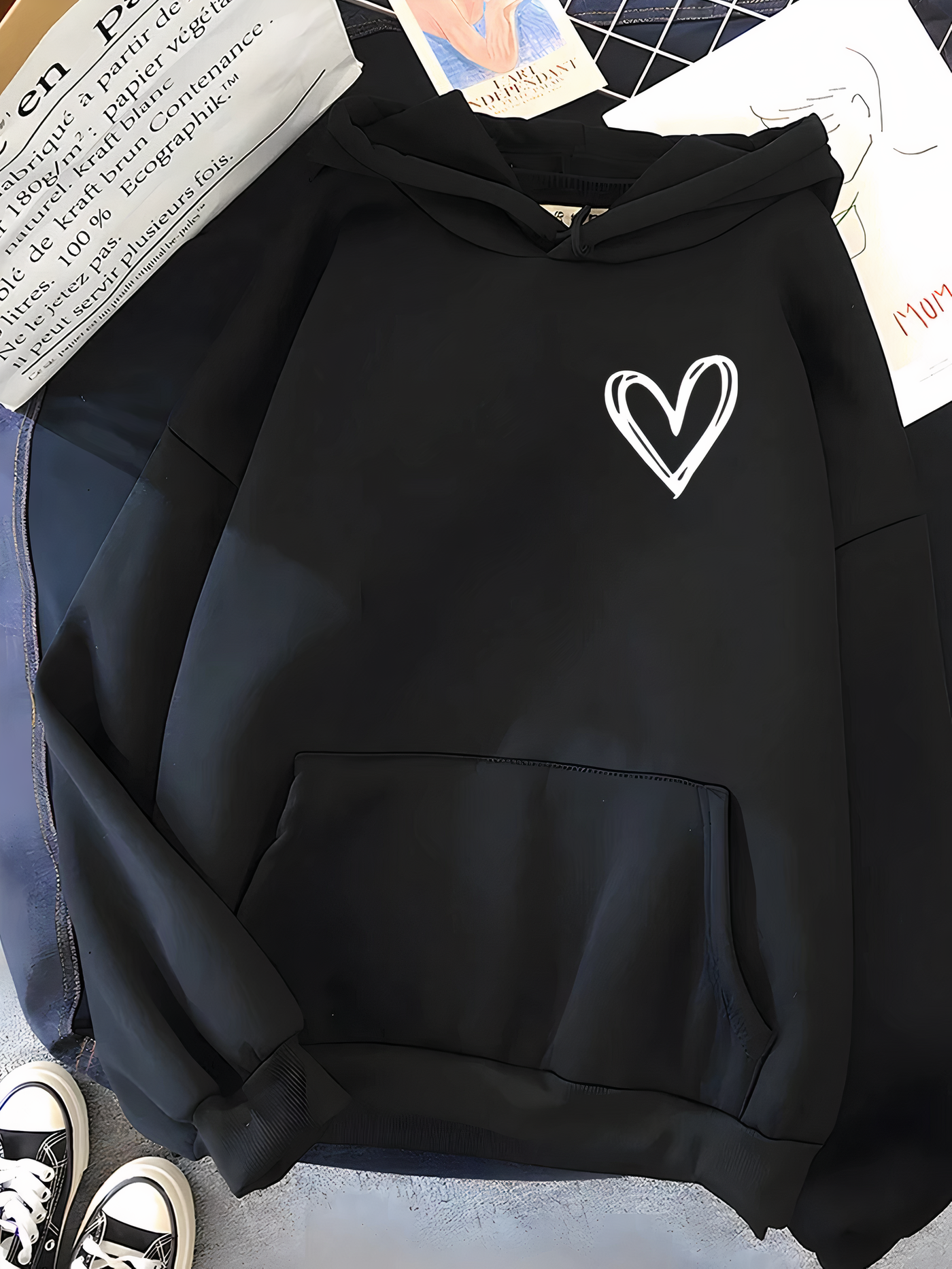 Nadine | Bequemer Kapuzenpullover Hoodie