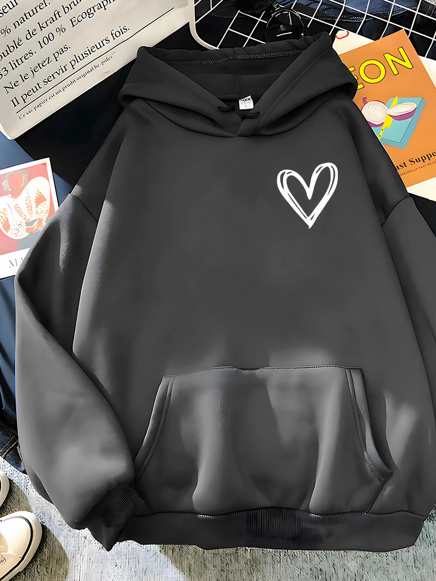 Nadine | Bequemer Kapuzenpullover Hoodie