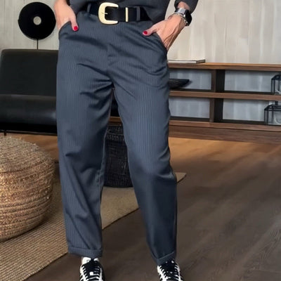 Bianca | Elegante und komfortable gestreifte Hose