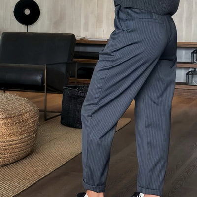 Bianca | Elegante und komfortable gestreifte Hose