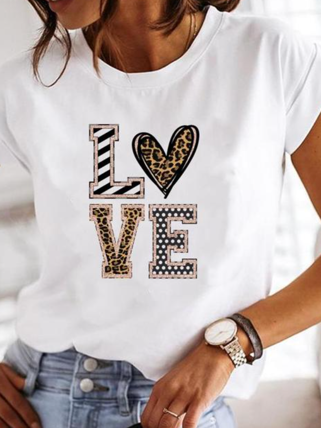 Clara | T-Shirt Kurzarm aus Baumwolle Oberteil