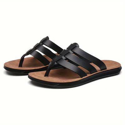 Felix | Atmungsaktive Vintage-Sandale