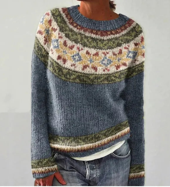Rosie | Retro Herbst Pullover