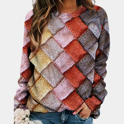 Martina | farbenfrohem und atmungsaktivem Material Pullover