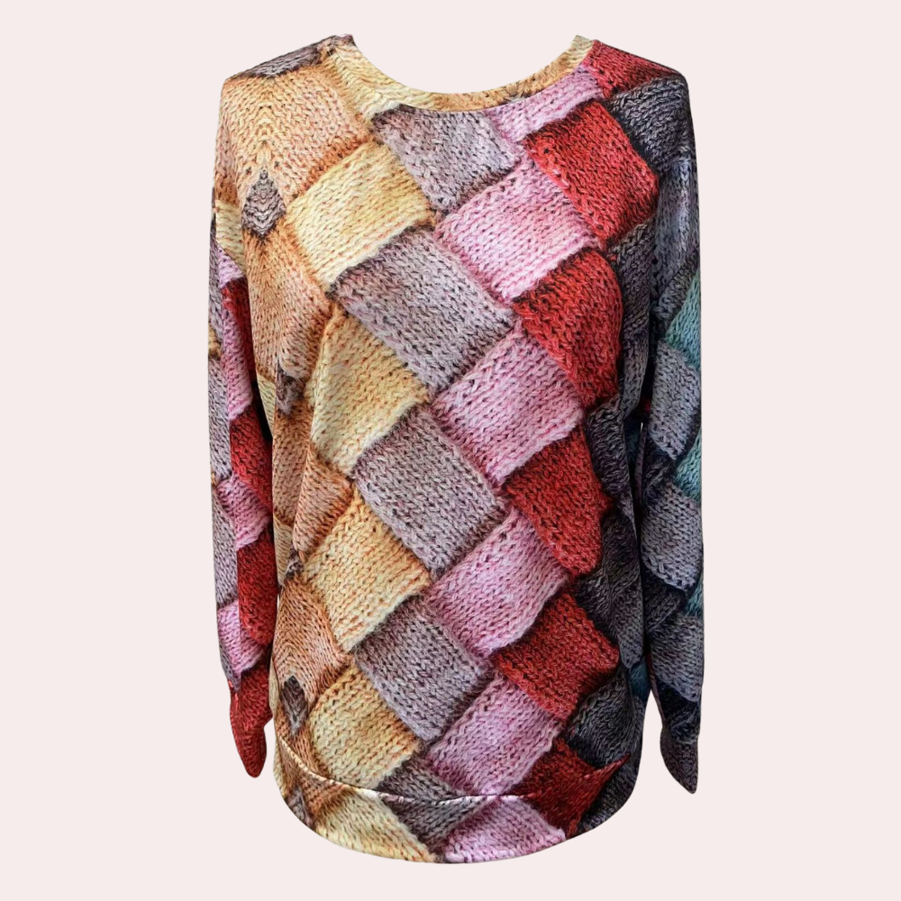 Martina | farbenfrohem und atmungsaktivem Material Pullover