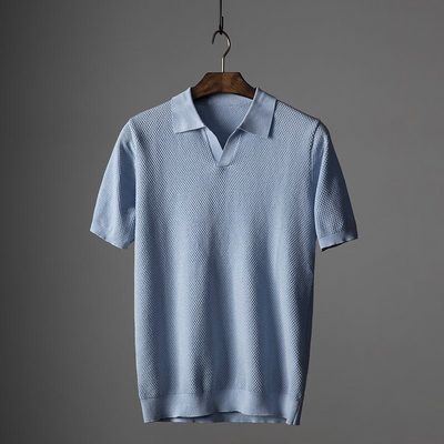 Heinrich | Poloshirt Herren – 100% Baumwolle, Klassischer Schnitt, Vielseitig