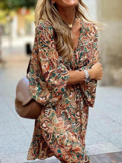 Claudia | Boho Sommer Minikleid