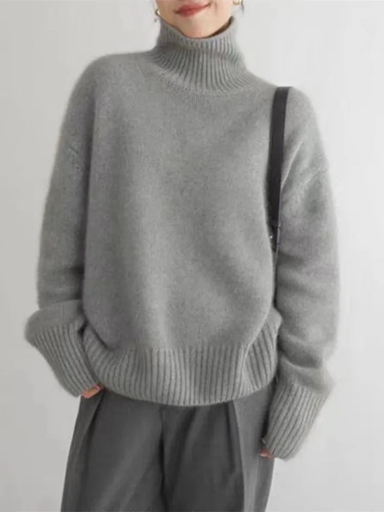Emma | Kaschmir-Rollkragenpullover