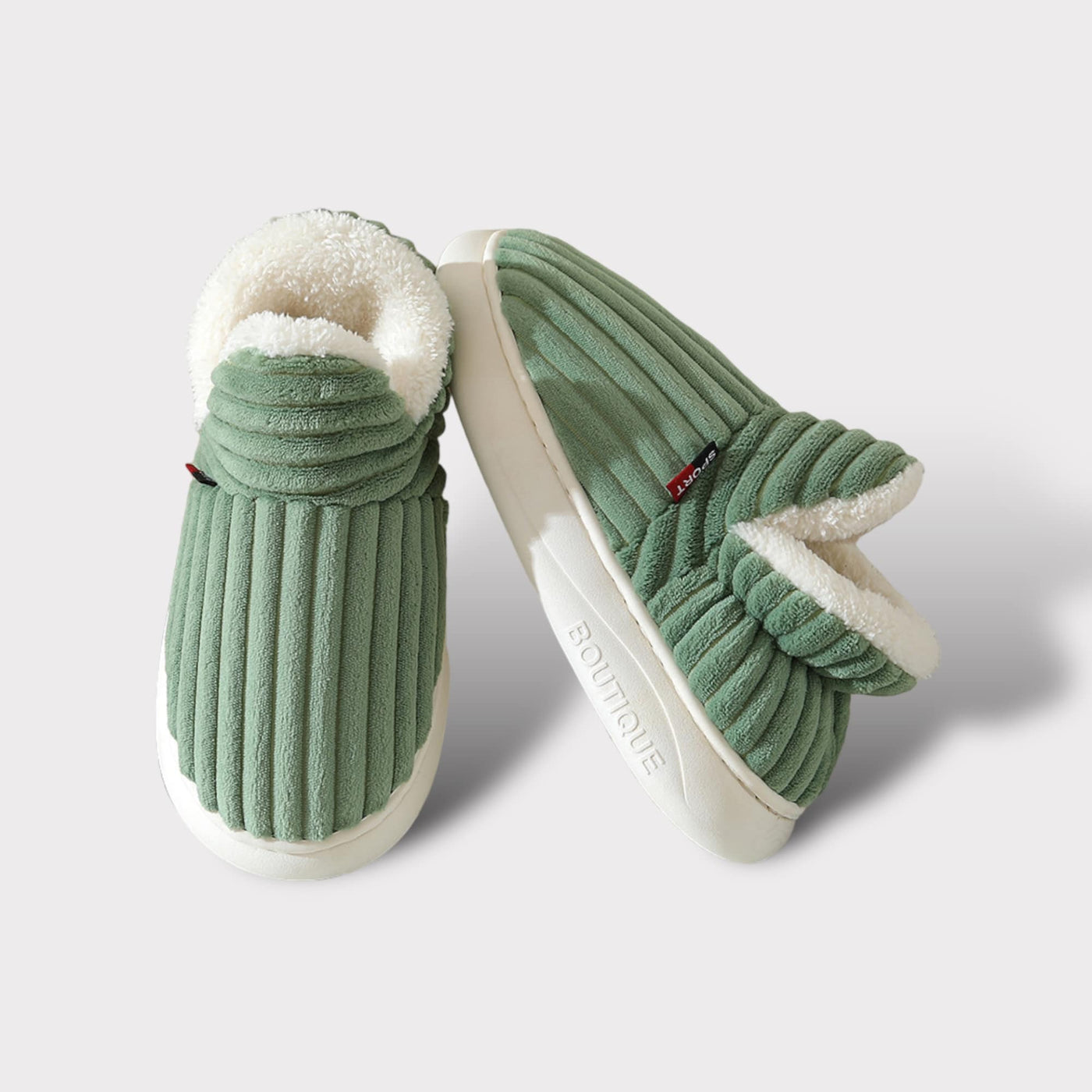 Barbara | Warme Winterpantoffeln