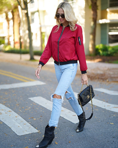 Stefanie | Atmungsaktive Bomberjacke
