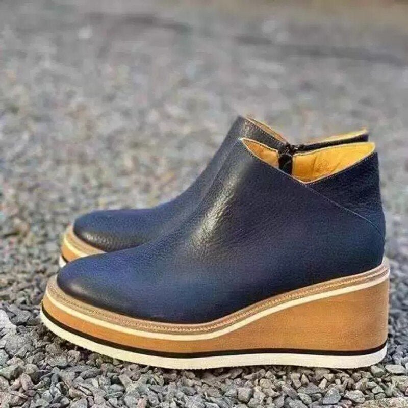 Katrin | Moderner Look und bequeme Passform Plateau Stiefeletten
