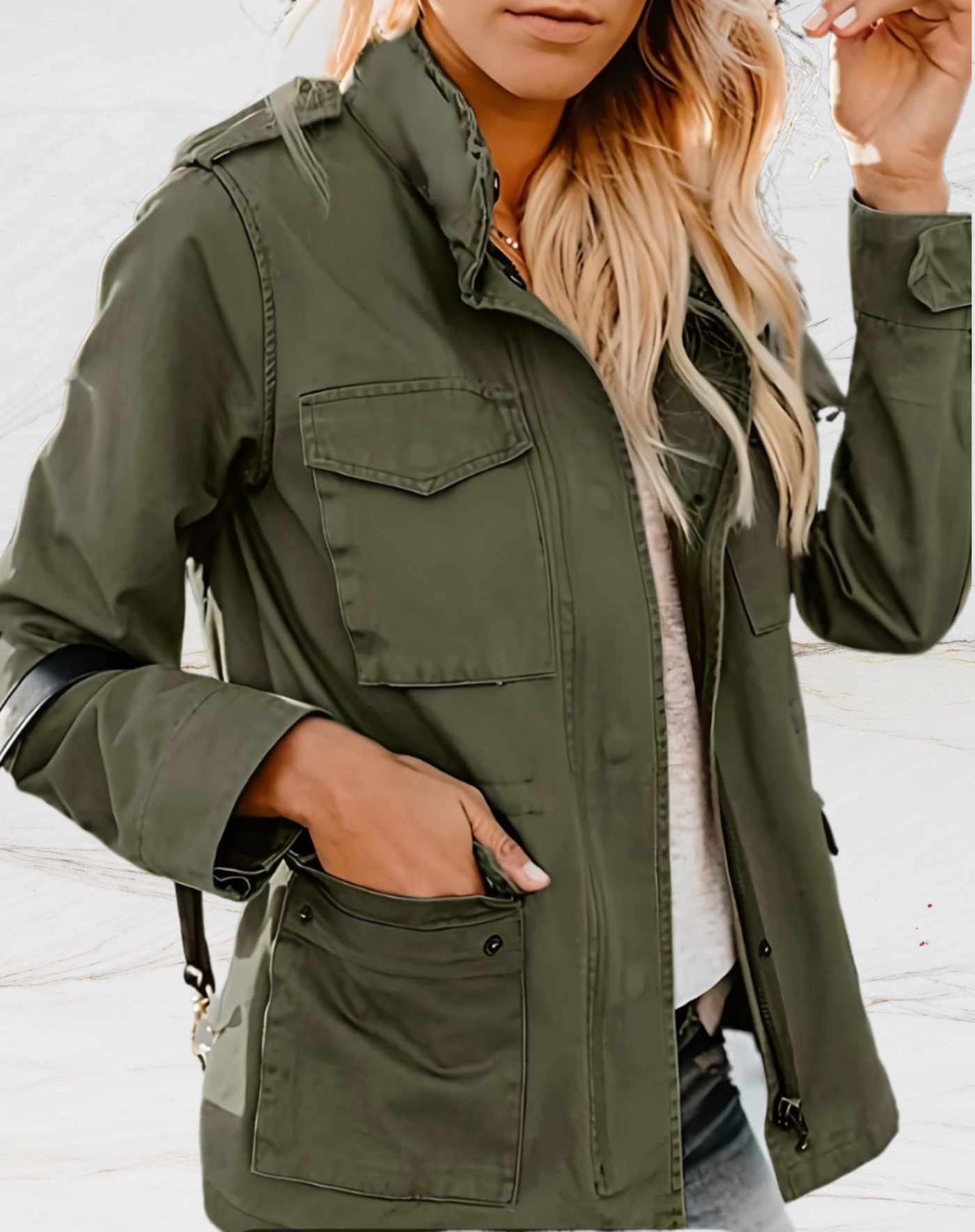 Martina |  Stylische & bequeme Übergangsjacke
