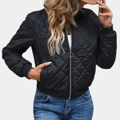 Karin | Bomber Übergangsjacke mit Zipper