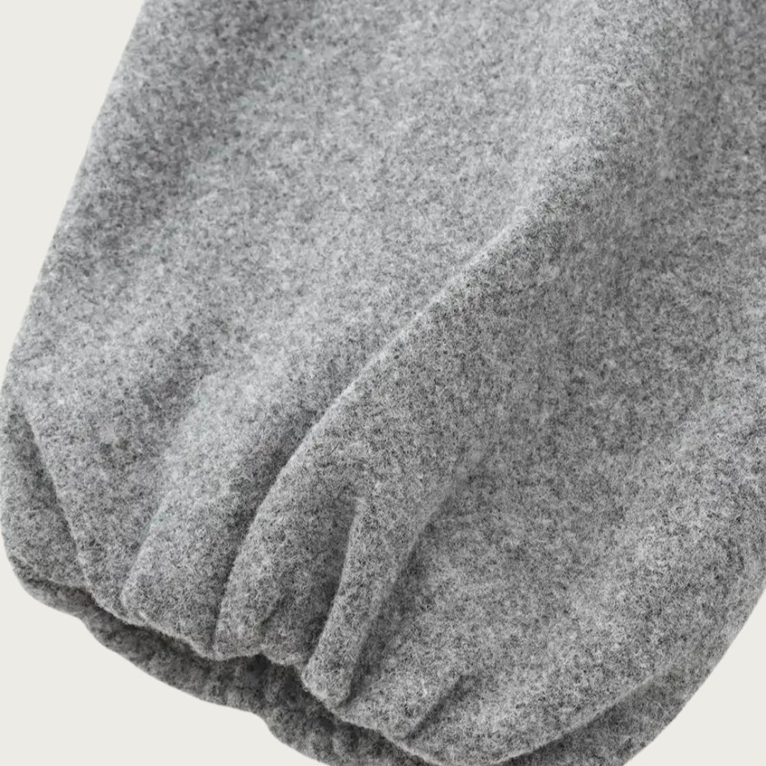 Claudia | Cropped Übergangsjacke mit Ballonärmeln
