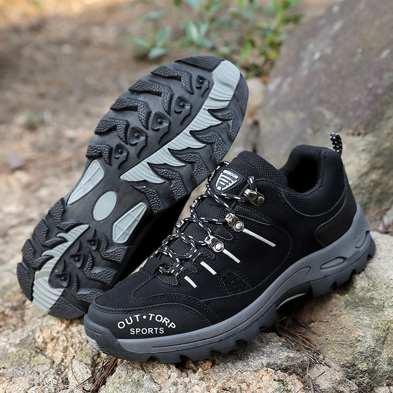 David | Leichte Wanderschuhe mit rutschfester Sohle