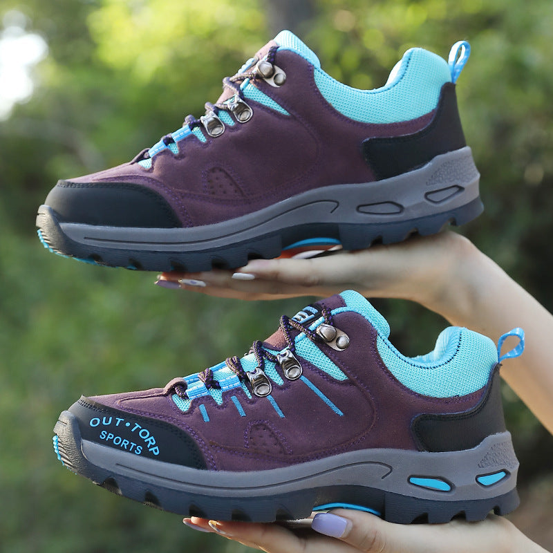 David | Leichte Wanderschuhe mit rutschfester Sohle