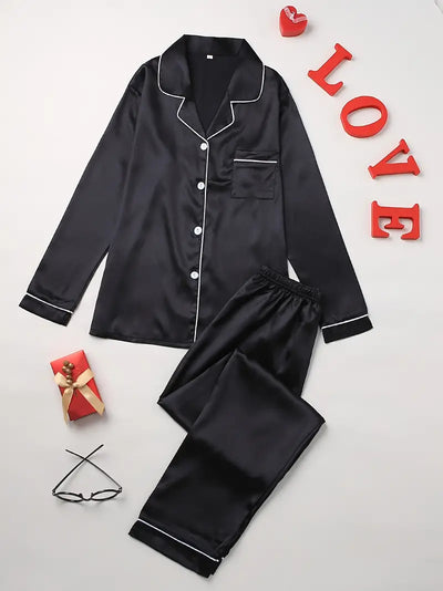 Hanna | Elegantes Pyjama-Set