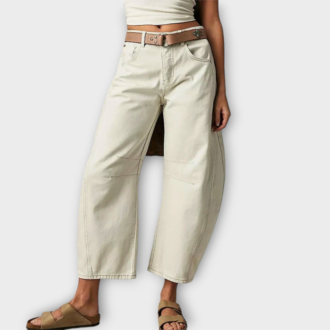 Lina | Elegante Baggy-Jeans