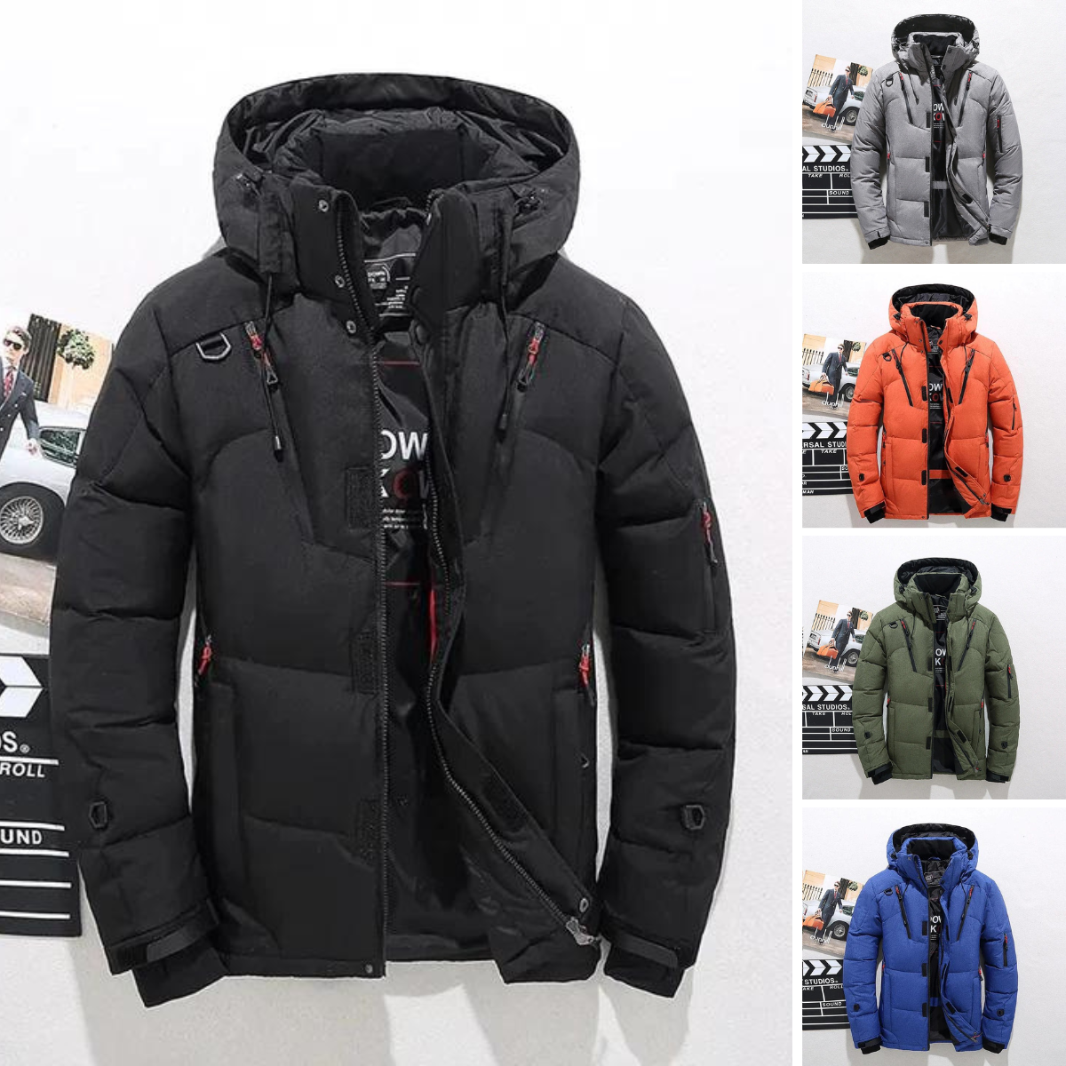 Sara | Elegante bequeme Daunenjacke
